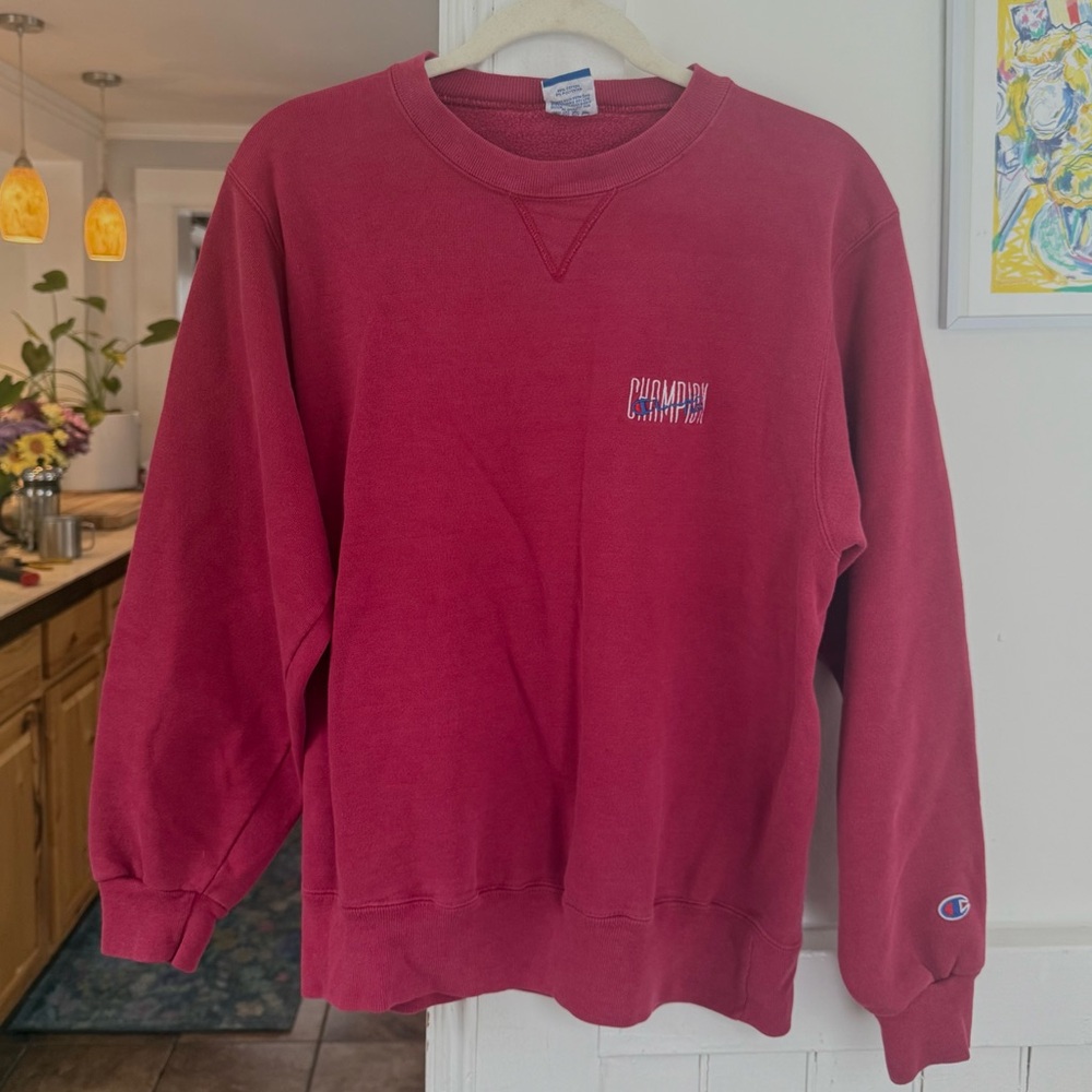 Raspberry Champion Pullover